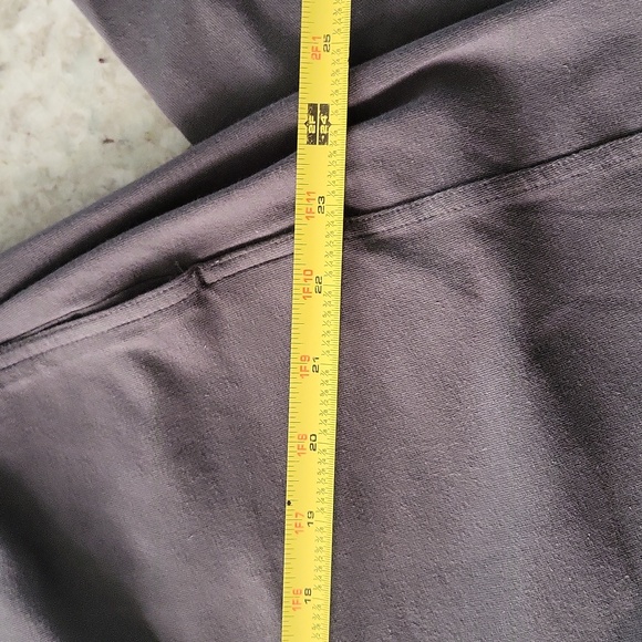 Eileen Fisher Gray Cotton Lantern Pants Medium - Picture 8 of 9